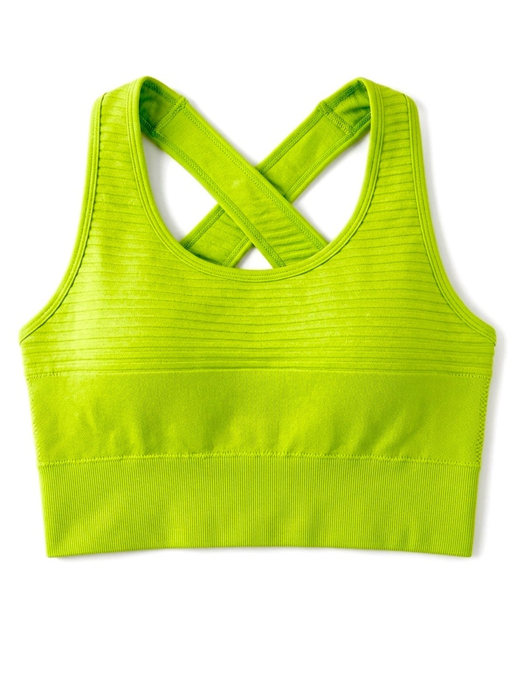 Alphalete Vault Sports Bra Volt Neon Lime Green Size XS